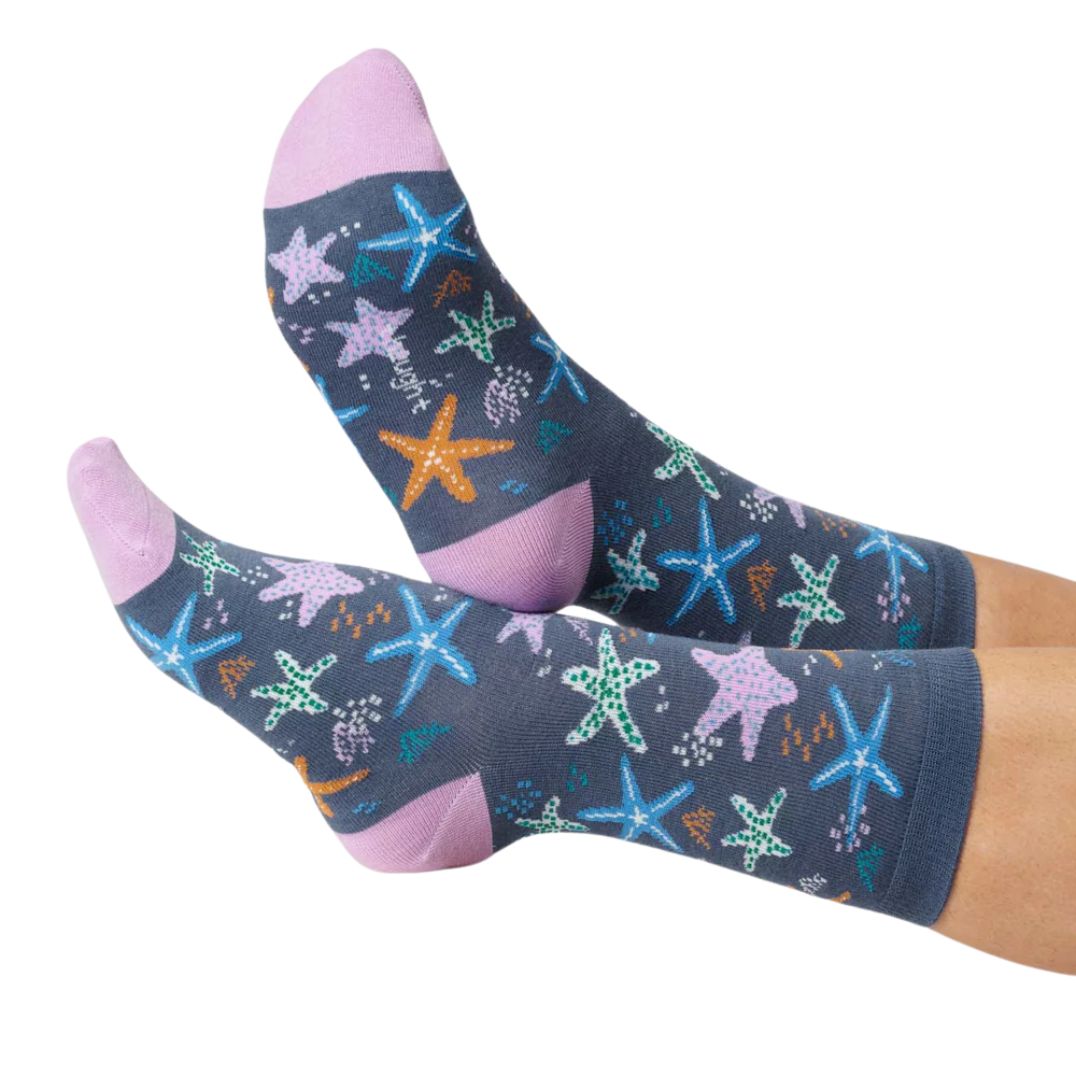 Socken Thought „Starfish" Bambus/Bio-Baumwolle