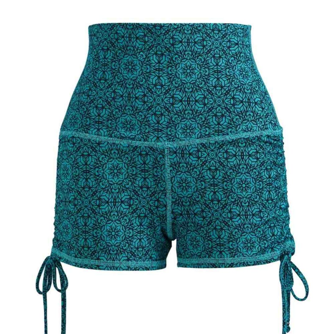Shorts "Ecstatic Shorts" Turquoise Rise, Bambus