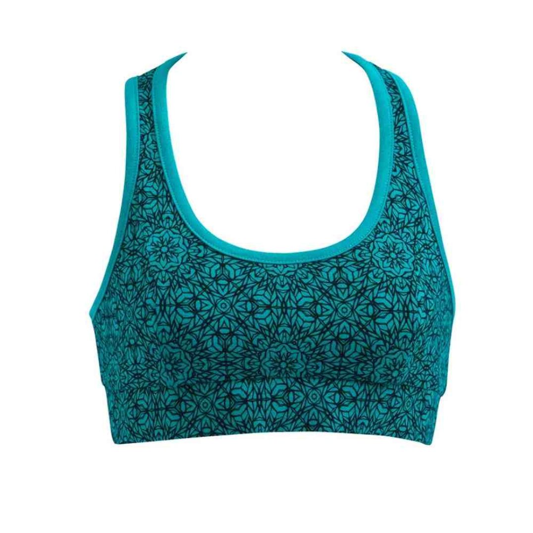 BH Top "Inertia Bra" Turquoise Rise, Bambus