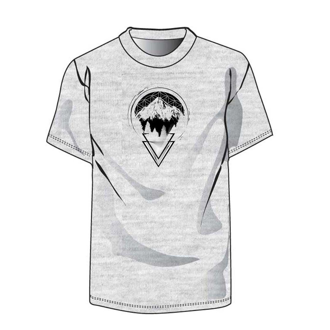 Shirt "Apex Tee" Green Melange, Bambus – Bild 2