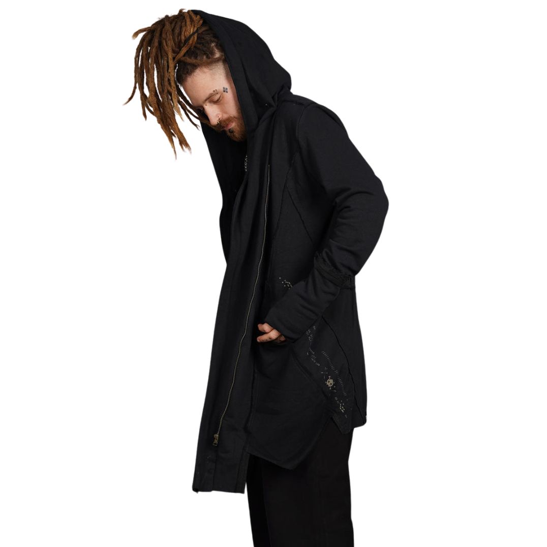 Kapuzenjacke/mantel "Cutsy" Black – Bild 2