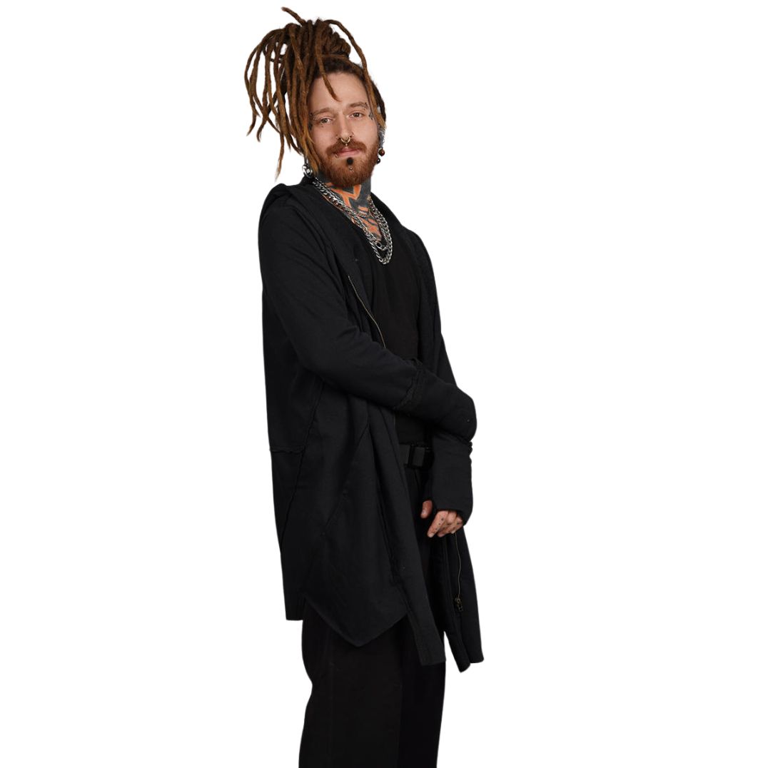 Kapuzenjacke/mantel "Cutsy" Black – Bild 5
