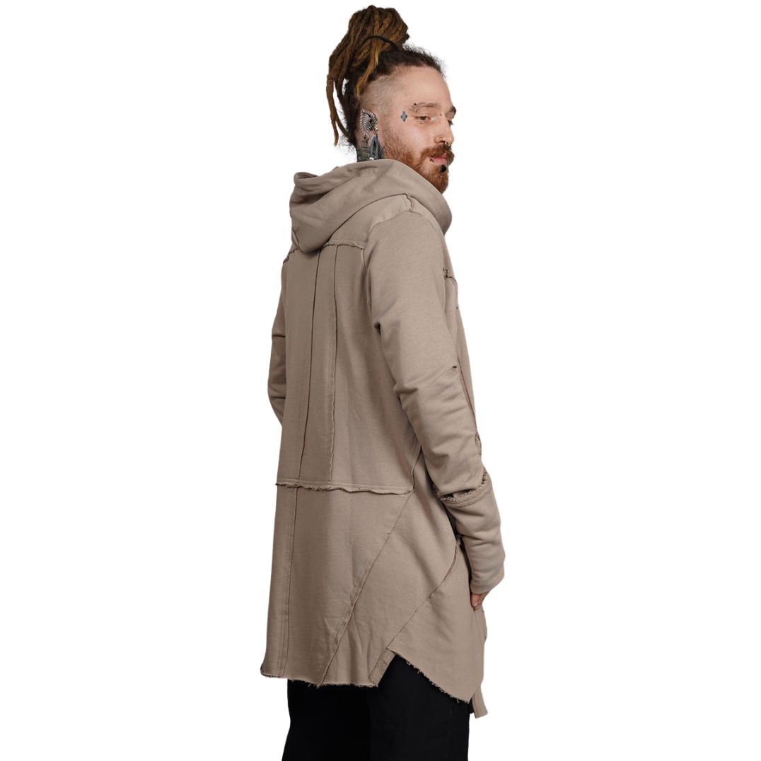 Kapuzenjacke/mantel "Cutsy" Moka – Bild 3