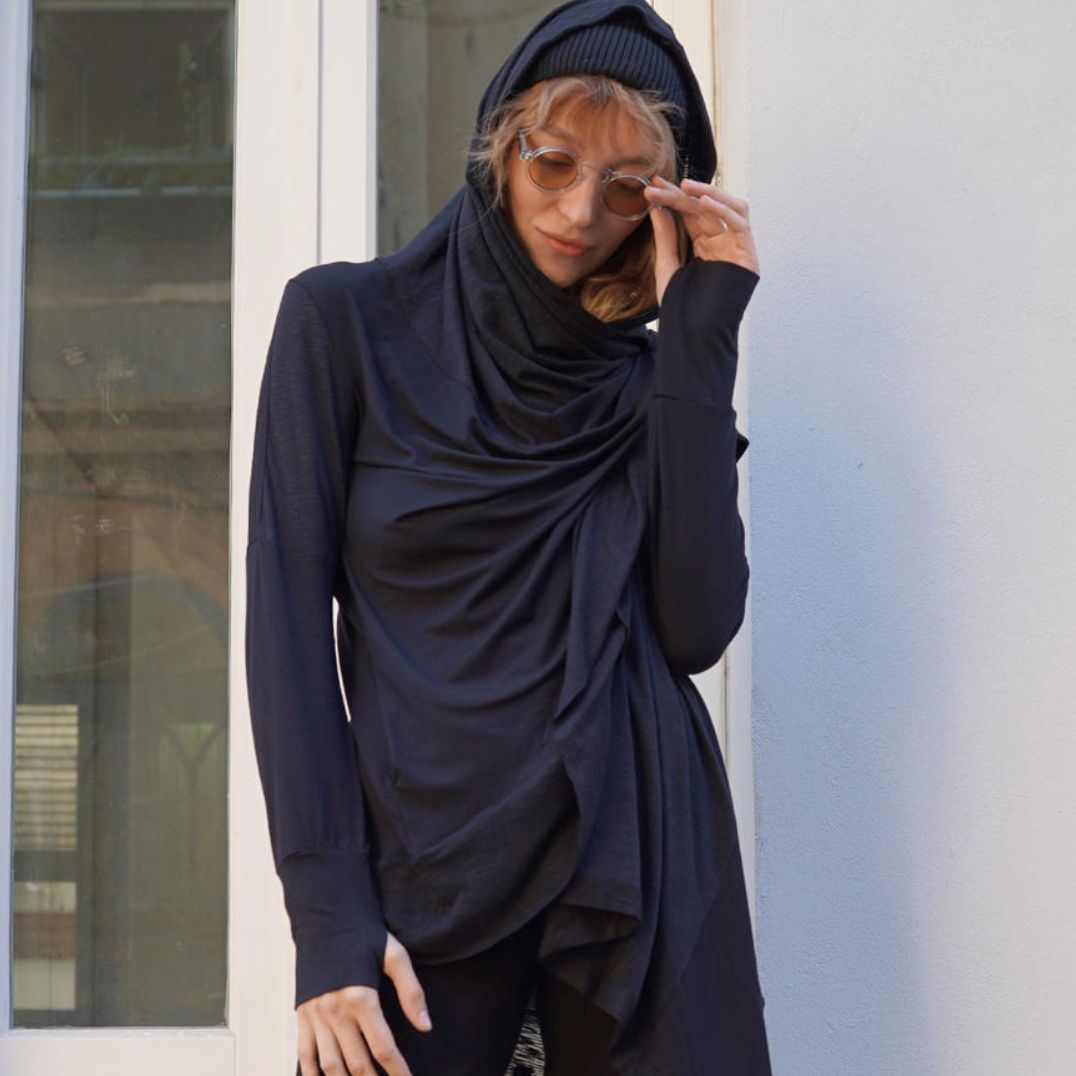 Cardigan "Duma" Black – Bild 2
