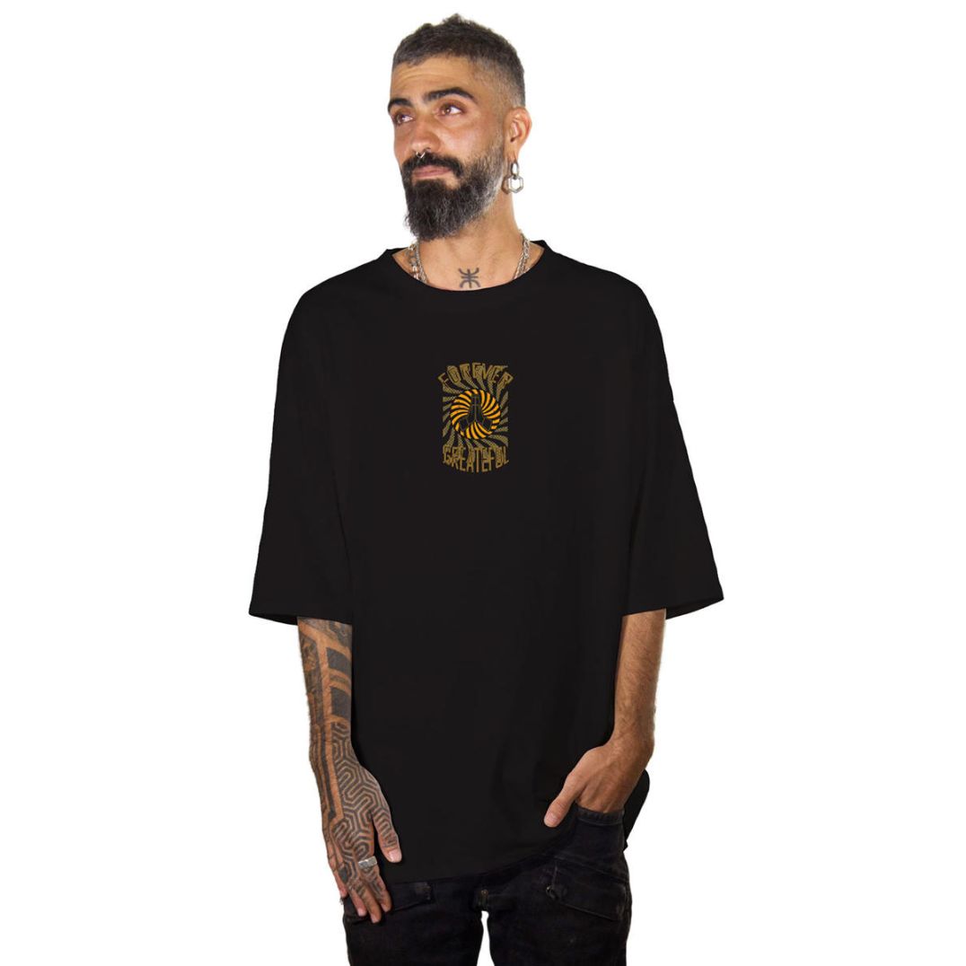 Shirt "Forever Grateful" Black – Bild 2