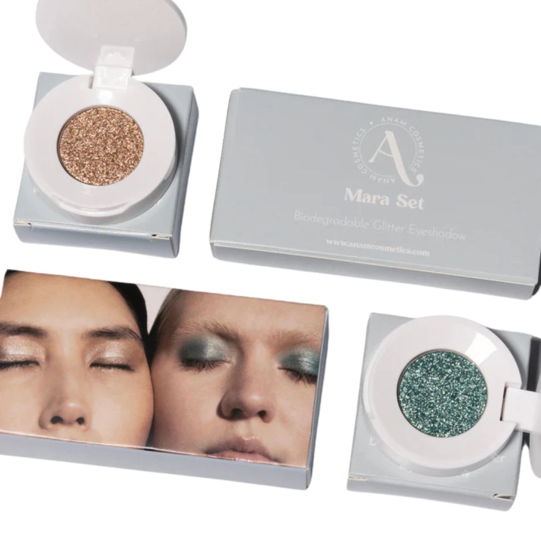 Glitzerlidschatten "Set Mara" biologisch abbaubar