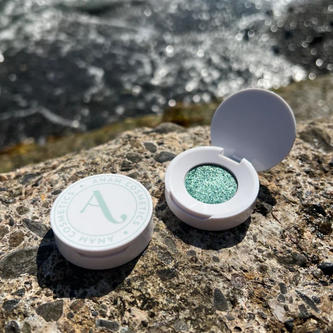 Glitzerlidschatten "Teal" biologisch abbaubar – Bild 6