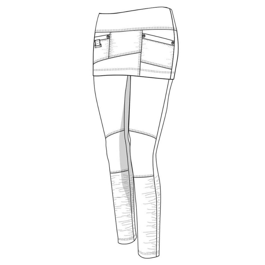 Leggings "Faithful" Black, Bambus – Bild 4