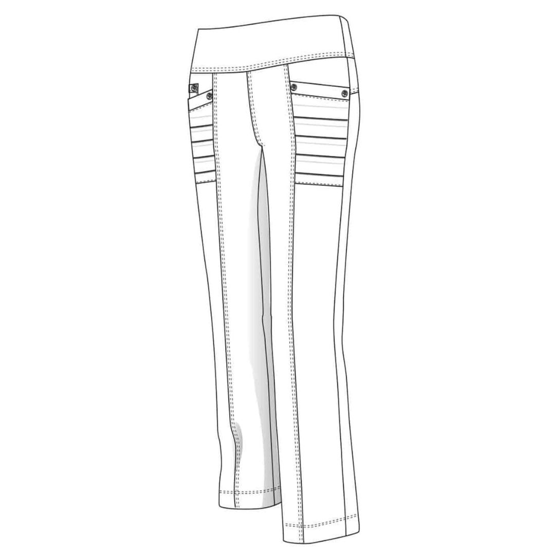 Hose "Radical Pants" Blue Denim Wash, Hanf – Bild 5