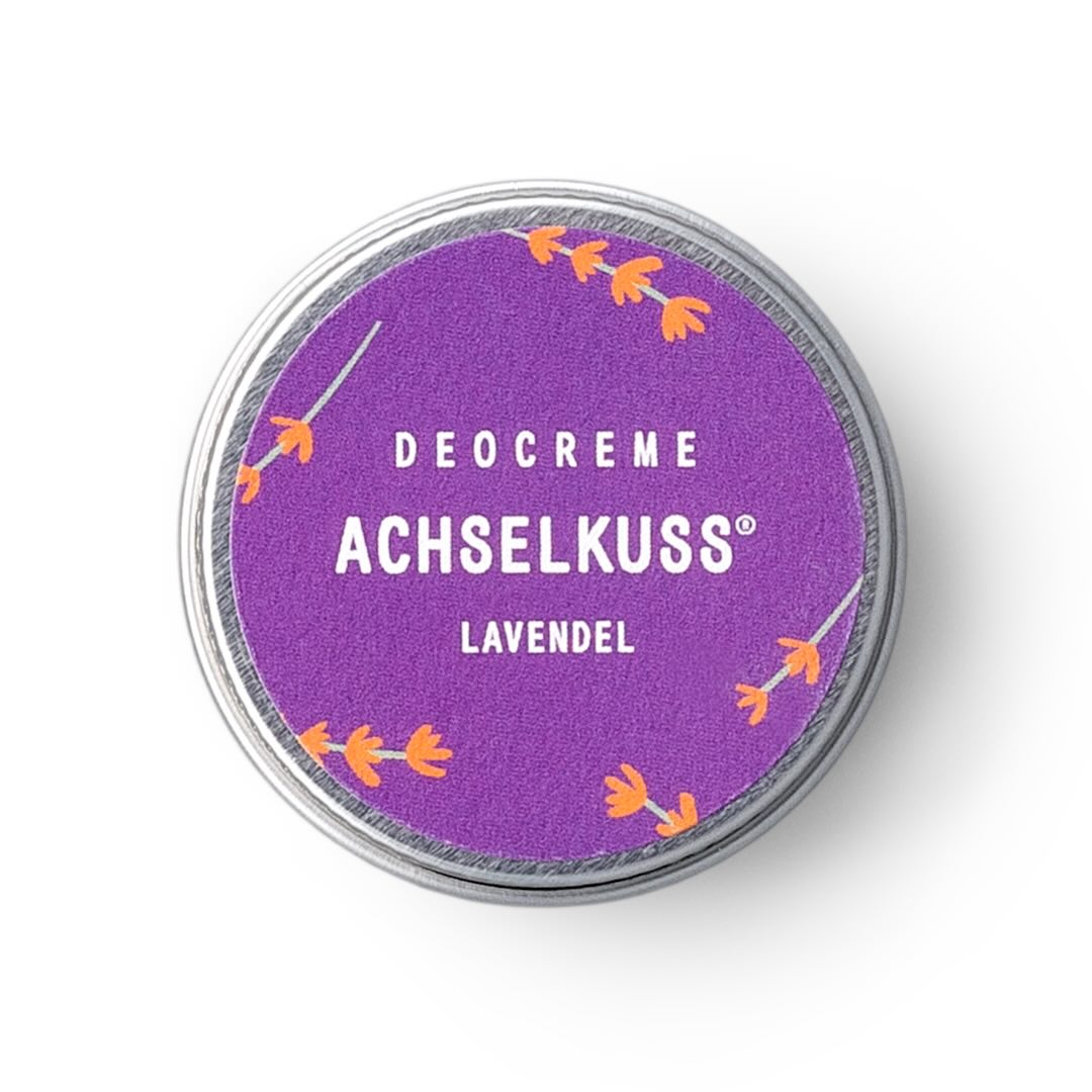 Achselkuss Natürliche Deocreme Mini Lavendel - Aurinshop Vienna