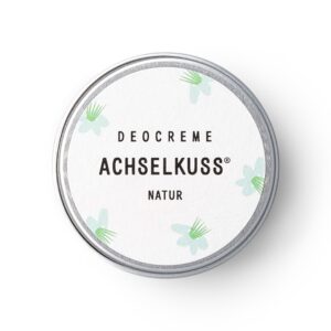Achselkuss Natürliche Deocreme Mini Natur Parfumfrei - Aurinshop Vienna