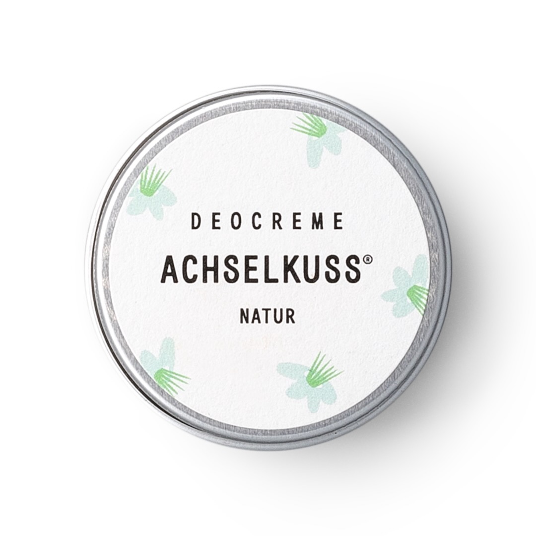 Achselkuss Natürliche Deocreme Mini Natur Parfumfrei - Aurinshop Vienna