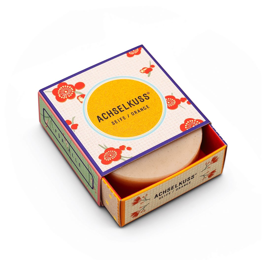 Achselkuss Seife Orange - Aurinshop Vienna