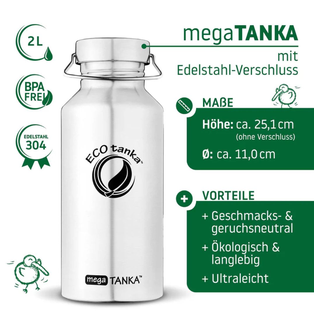 megaTANKA™ 2,0l ohne Verschluss – Bild 2