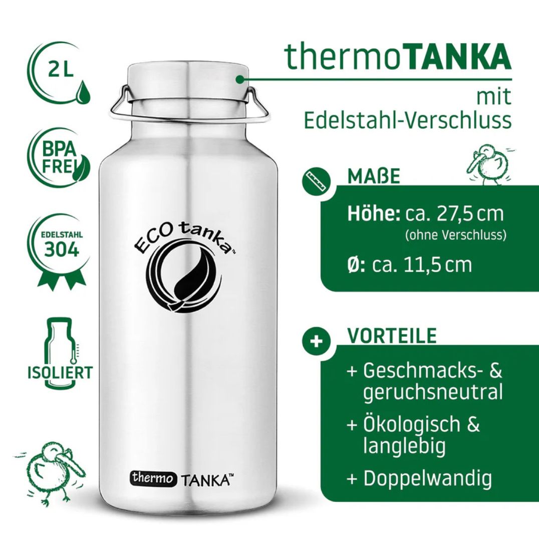 thermoTANKA 2,0l ohne Verschluss – Bild 2