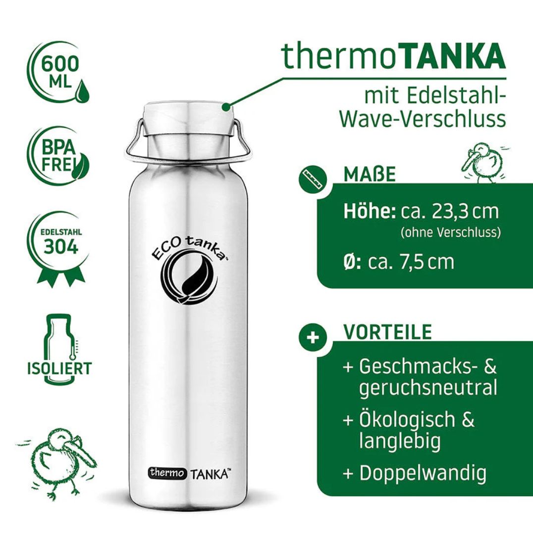 thermoTANKA 0,6l ohne Verschluss – Bild 2