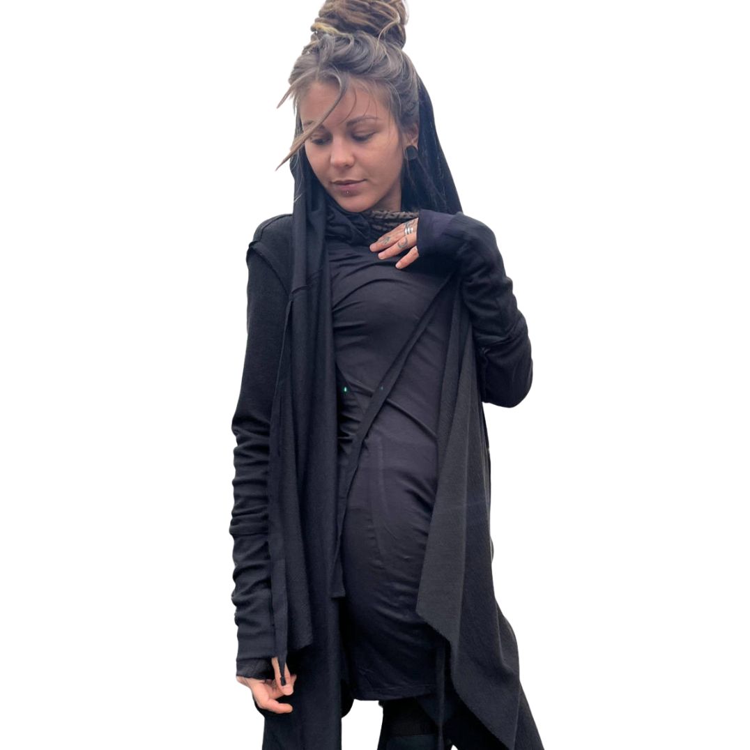 Cardigan "Crime" Black – Bild 4