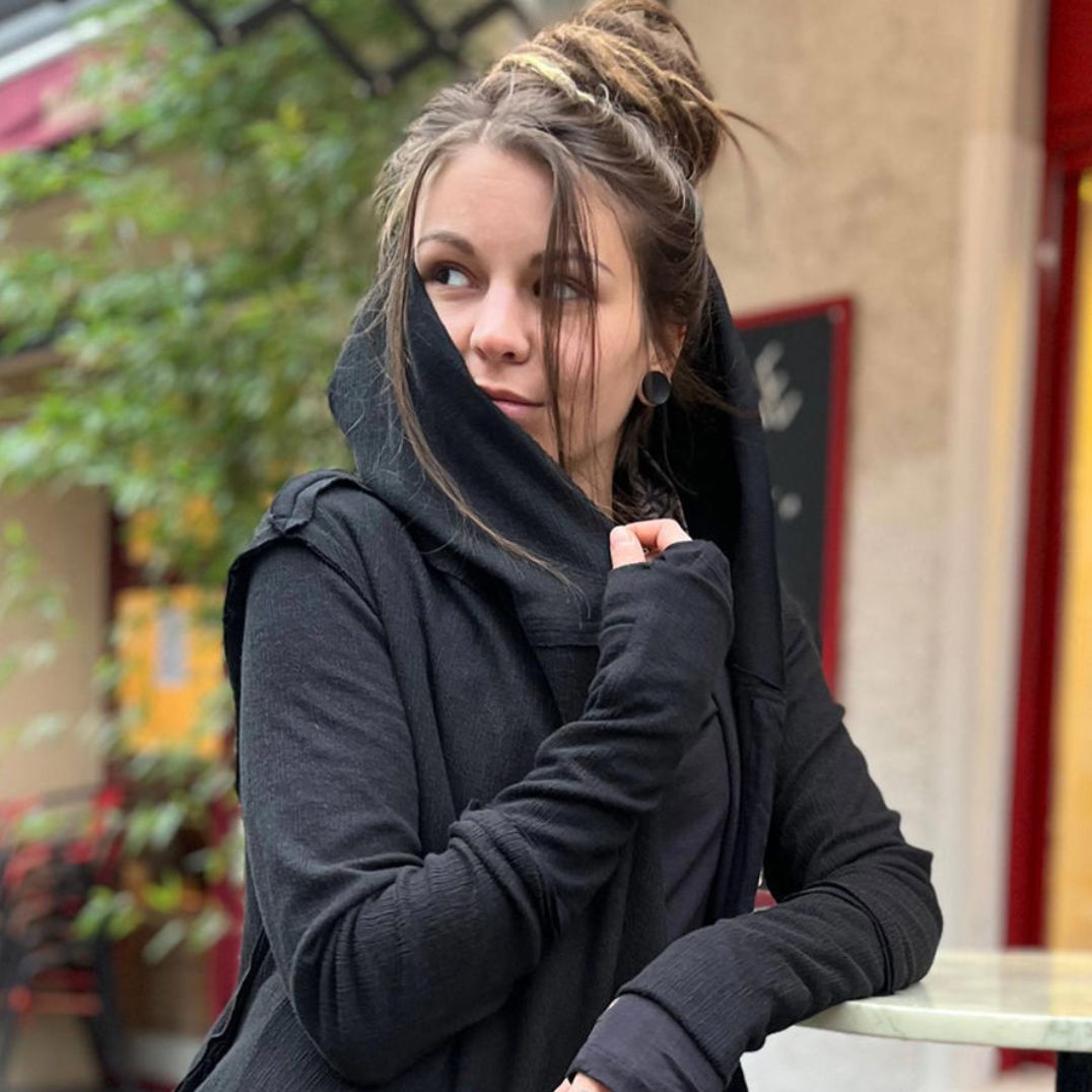 Cardigan "Crime" Black