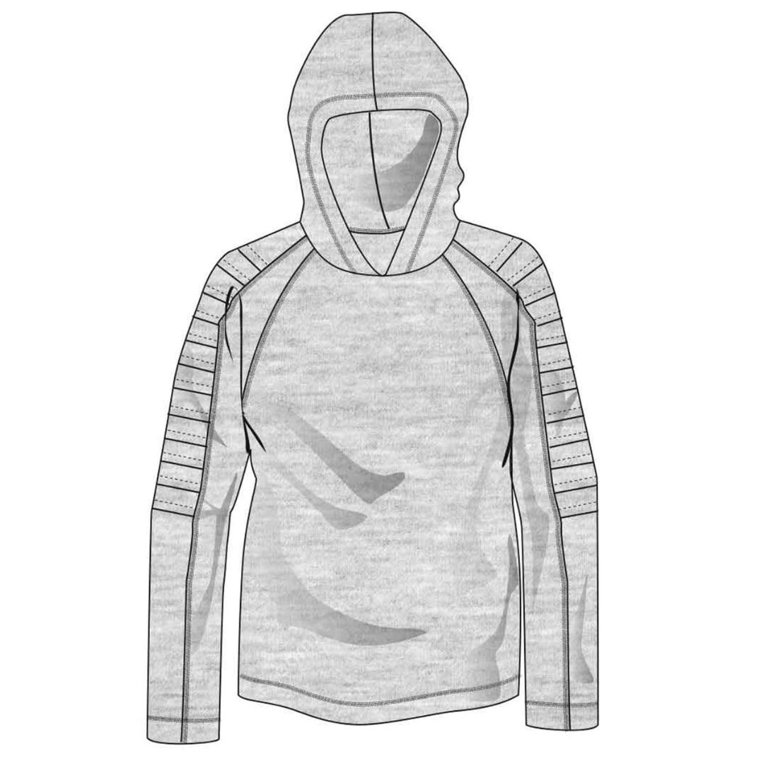 Longsleeve "Defender Hoodie" Blue – Bild 4