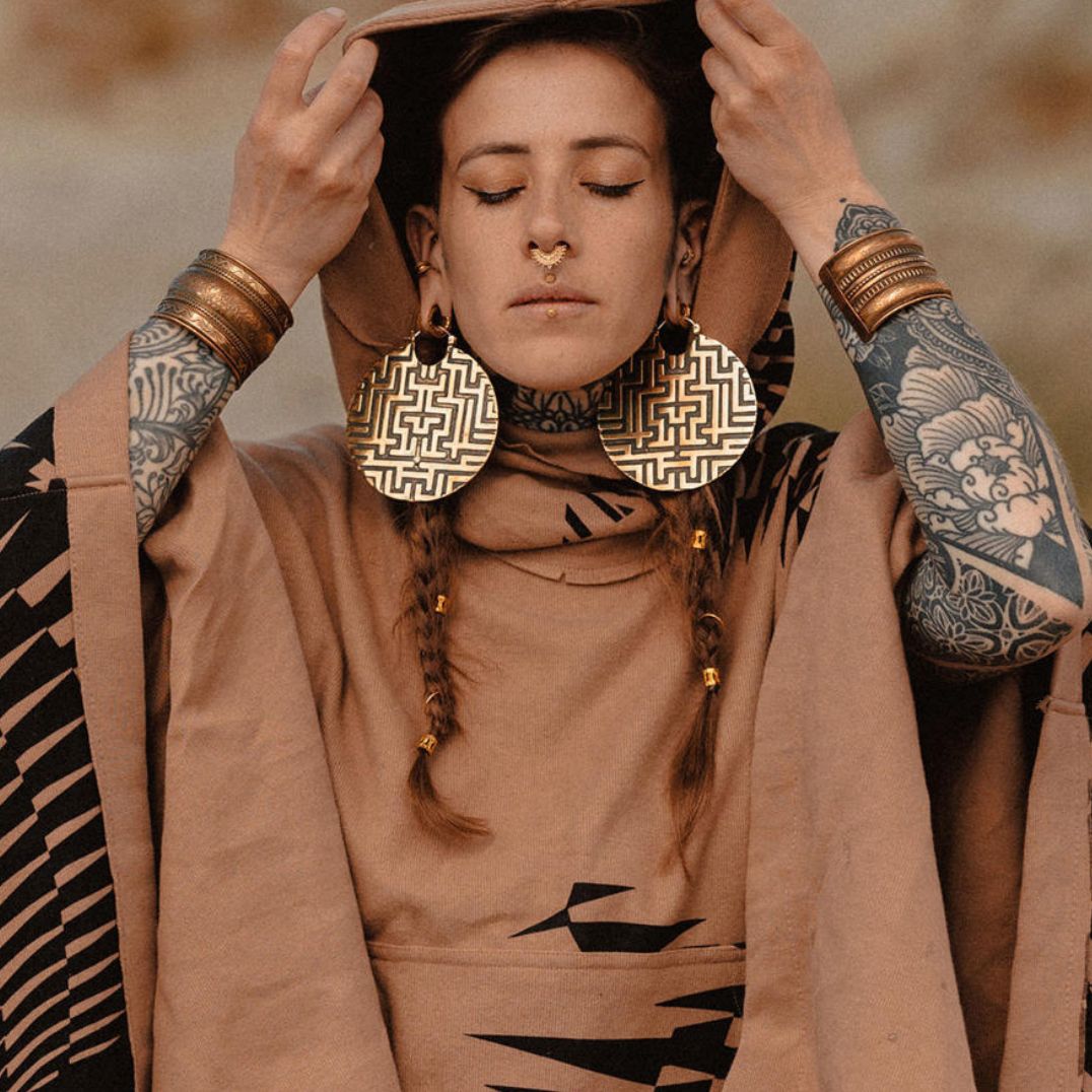 Poncho "Sajax" Moka, Unisex – Bild 4