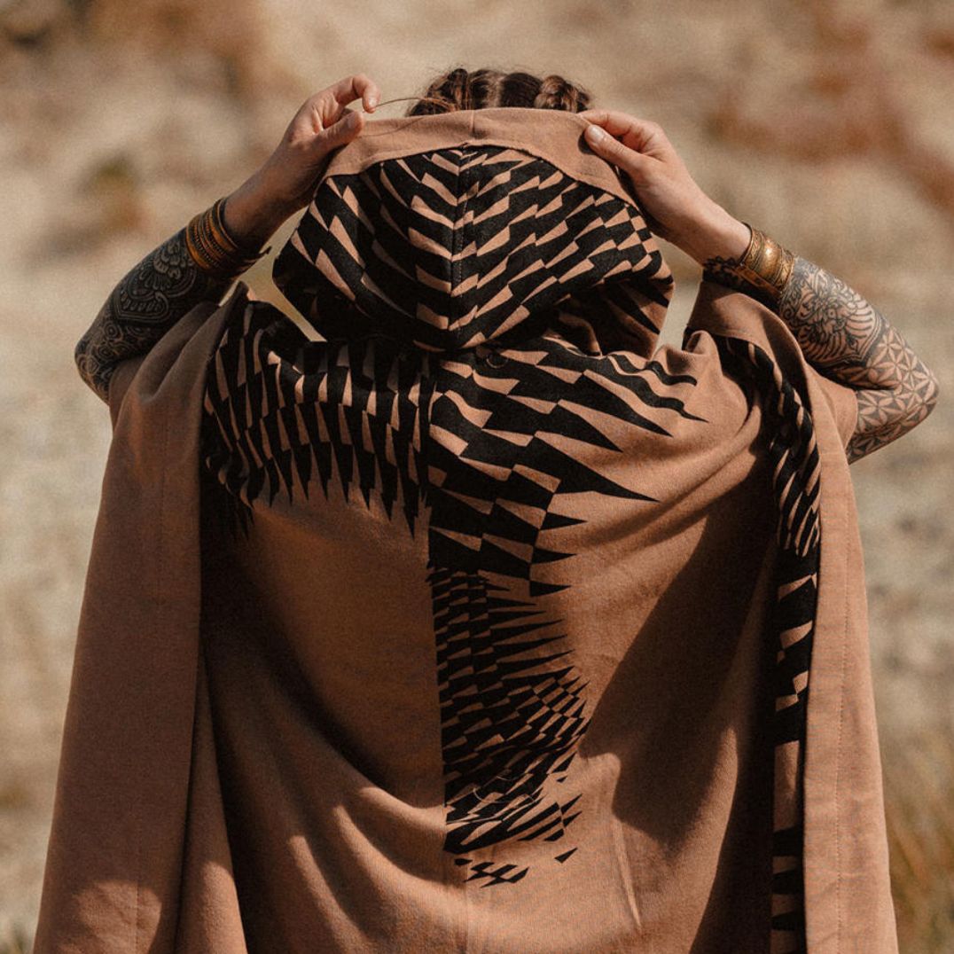 Poncho "Sajax" Moka, Unisex – Bild 2