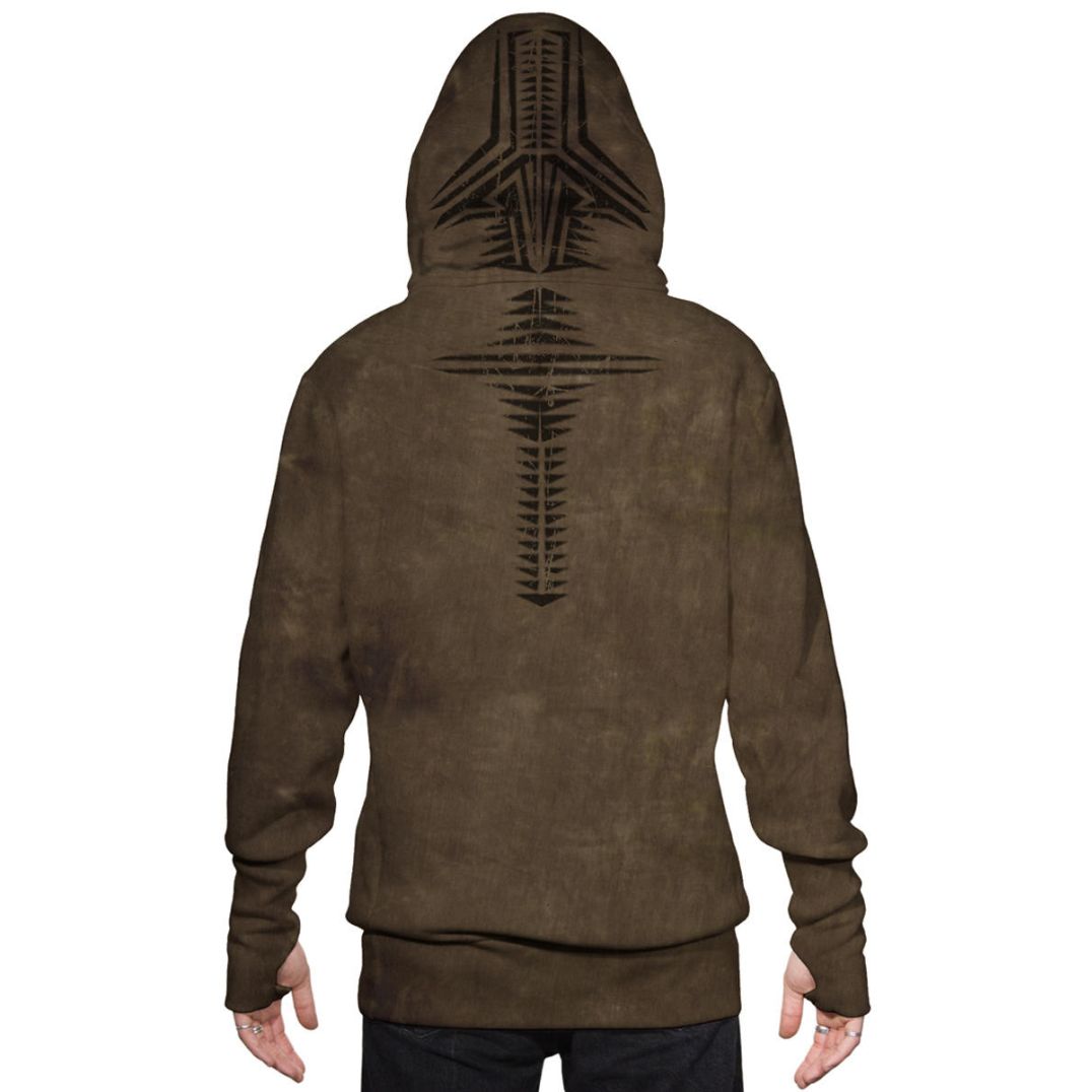 Pullover "Horizon" Olive Tie-Dye – Bild 2