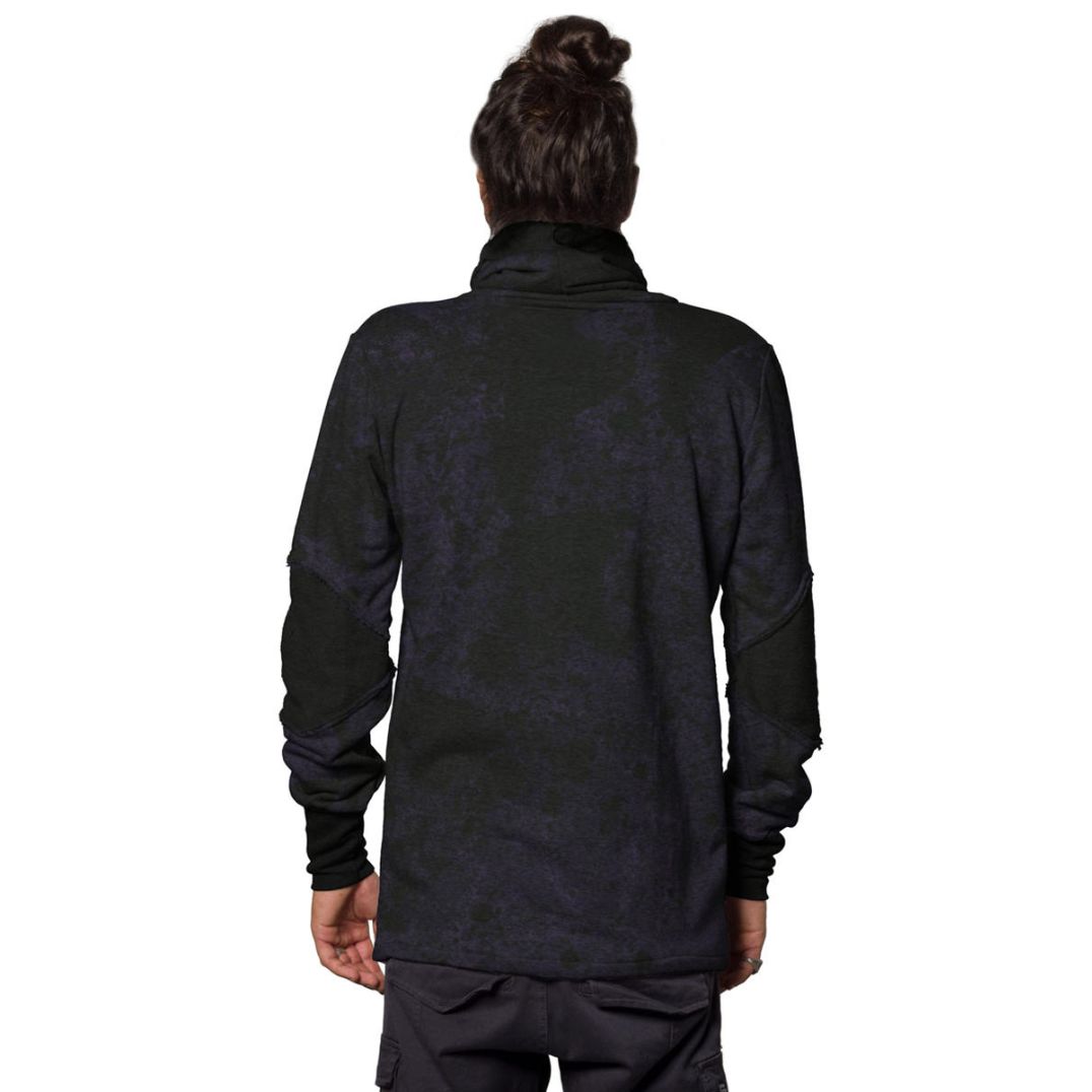 Pullover "Val Ho" Black Texture – Bild 4