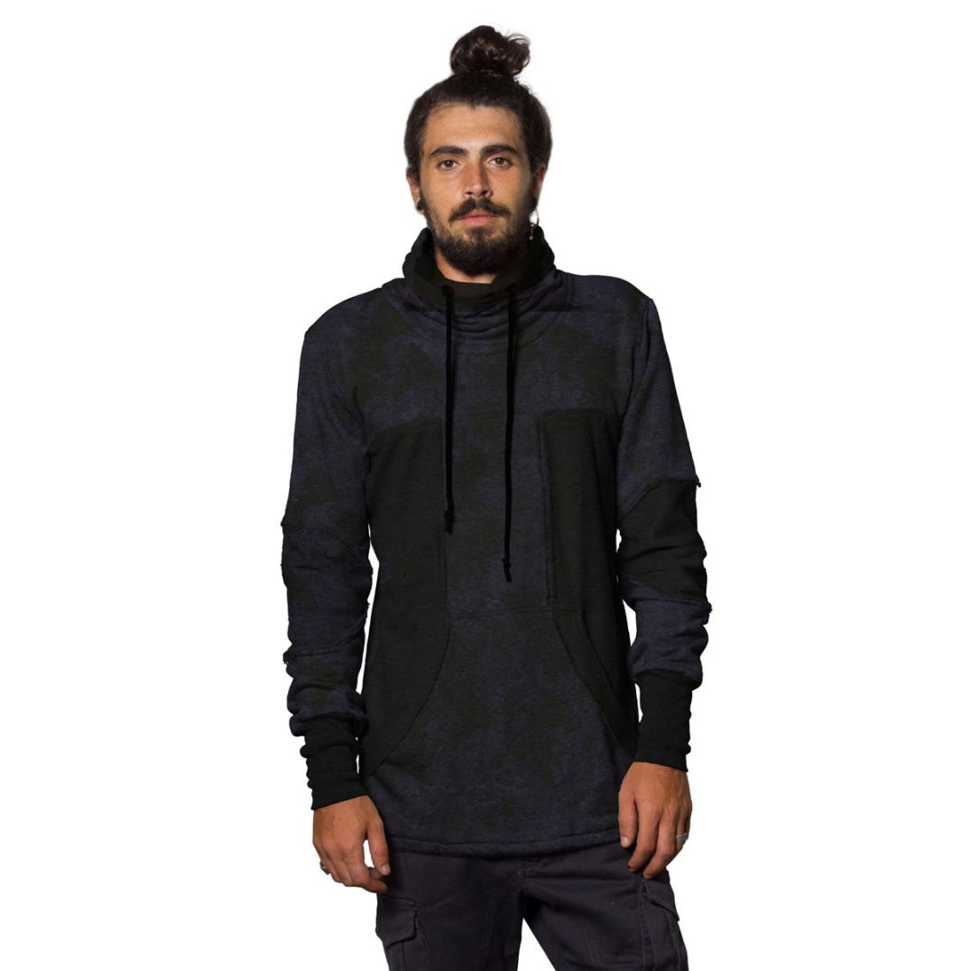 Pullover "Val Ho" Black Texture – Bild 2
