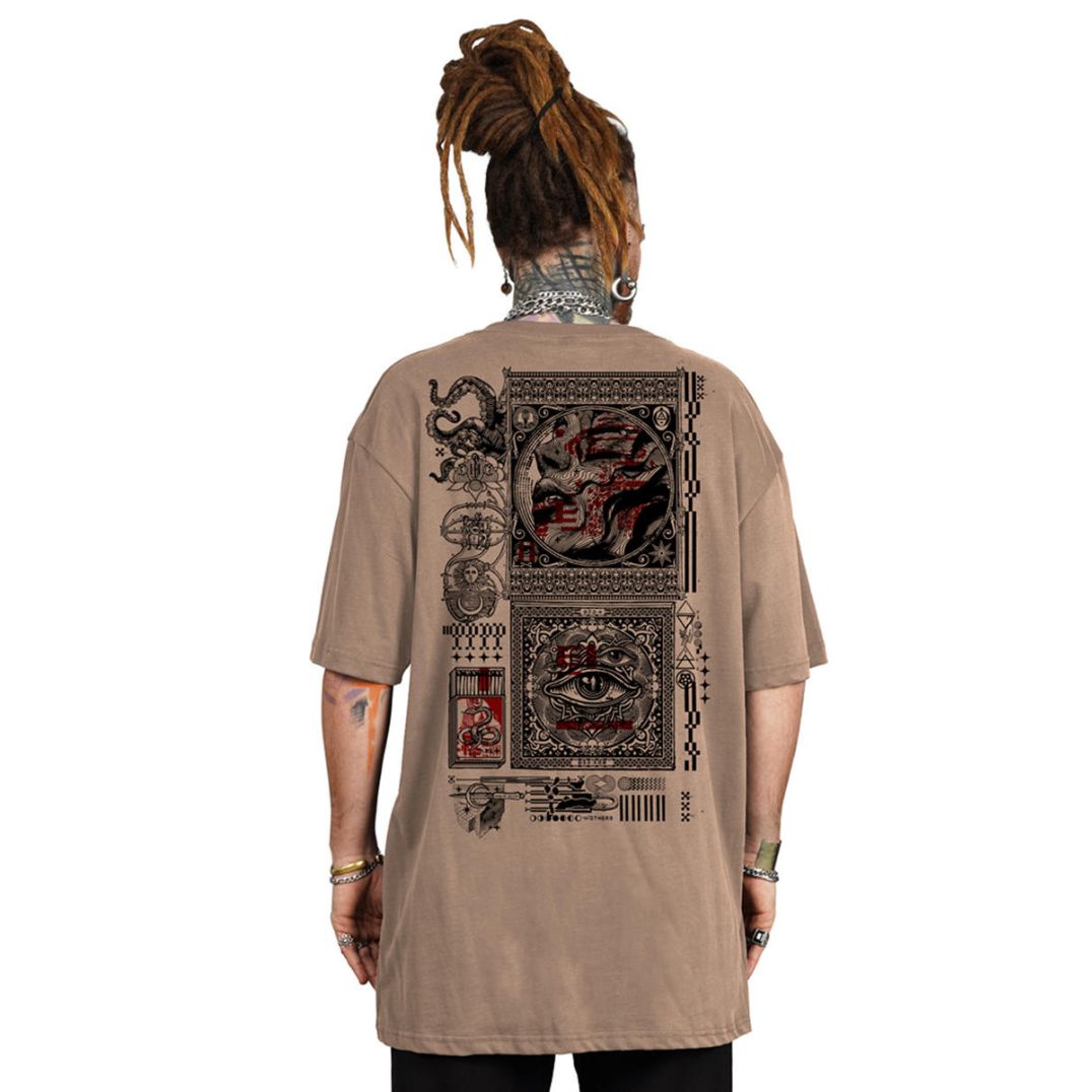Shirt Oversize "Whisper" Moka