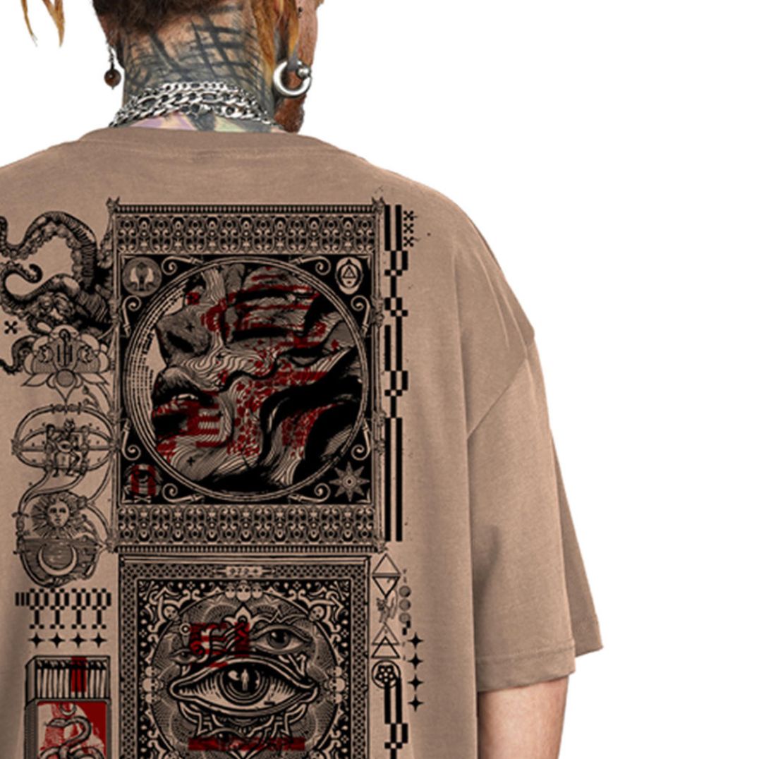 Shirt Oversize "Whisper" Moka – Bild 3