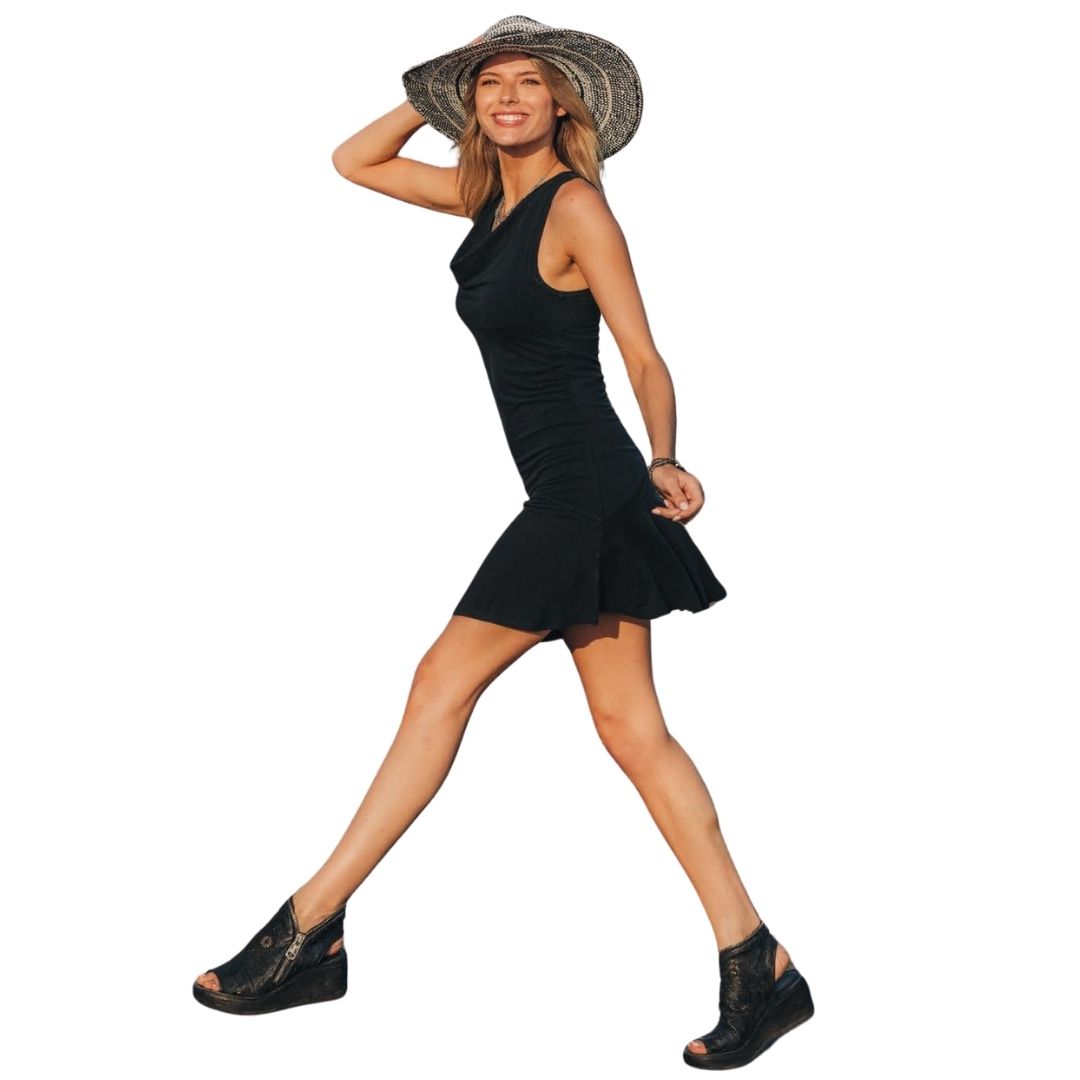 Kleid "Daiquiri Dress" Black – Bild 3