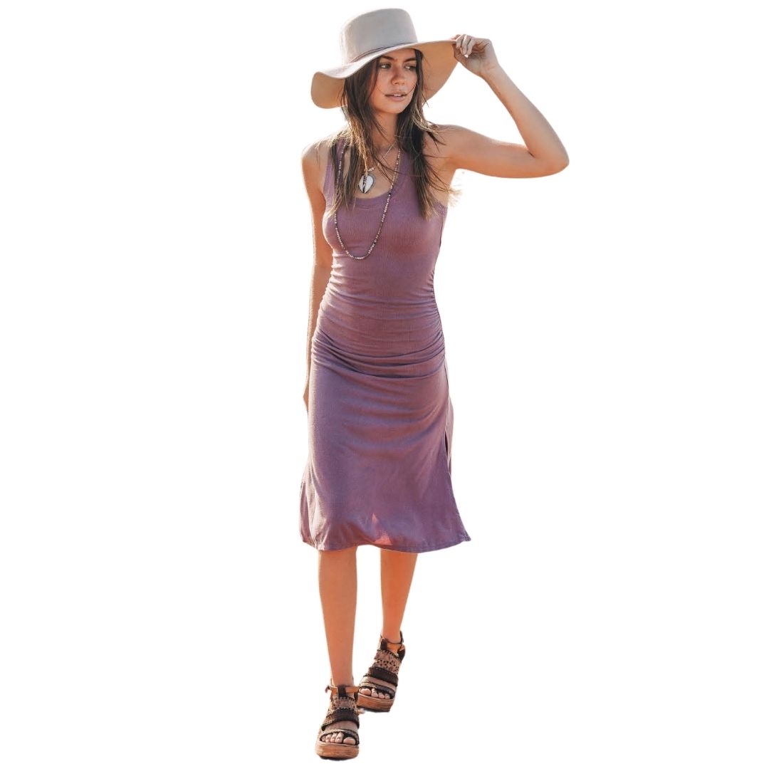 Kleid "Lumina Dress" Hydro Blue – Bild 4