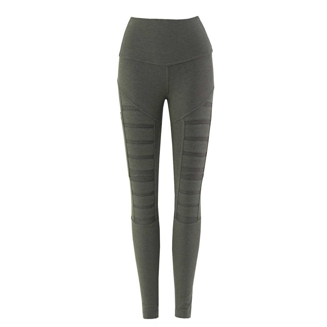 Leggings "Quantum" Green, Bambus