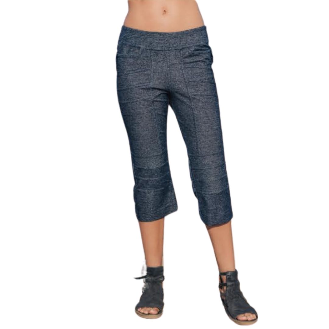 Hose "Faraway Capris" Blue Jean
