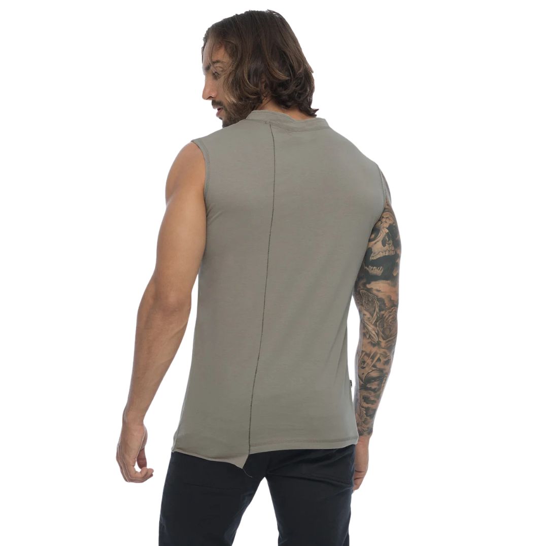 Tanktop "Blended Sleeveless Tee" Cement – Bild 2
