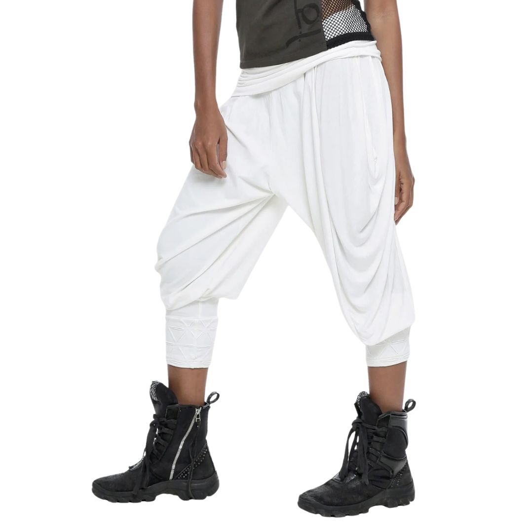 Haremshose "Kimo Pants" Off White – Bild 5