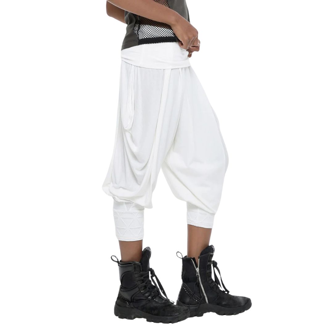 Haremshose "Kimo Pants" Off White – Bild 4