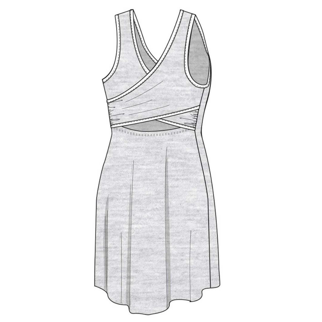Kleid "Mahina Dress" Off White Peony – Bild 5