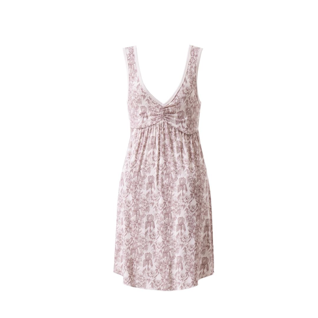 Kleid "Mahina Dress" Off White Peony