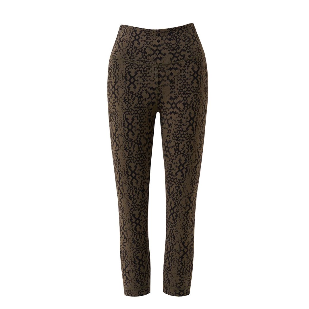 Leggings "Paradox Crop" Olive Green South Western