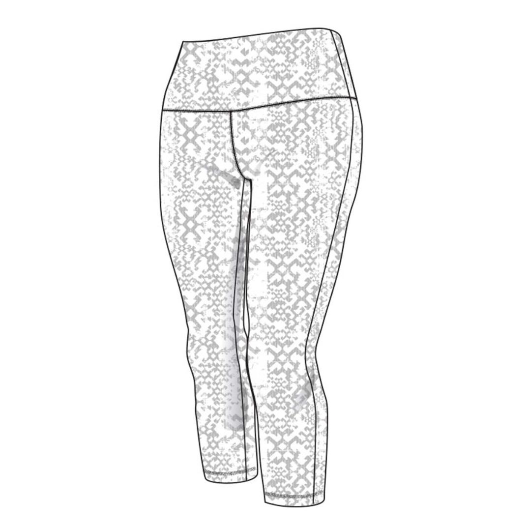 Leggings "Paradox Crop" Olive Green South Western – Bild 2