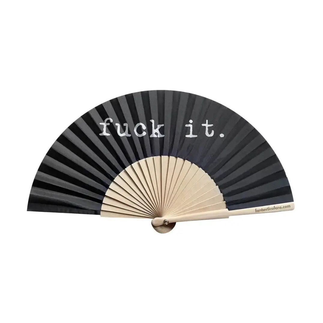 Fächer klein "Fuck It"