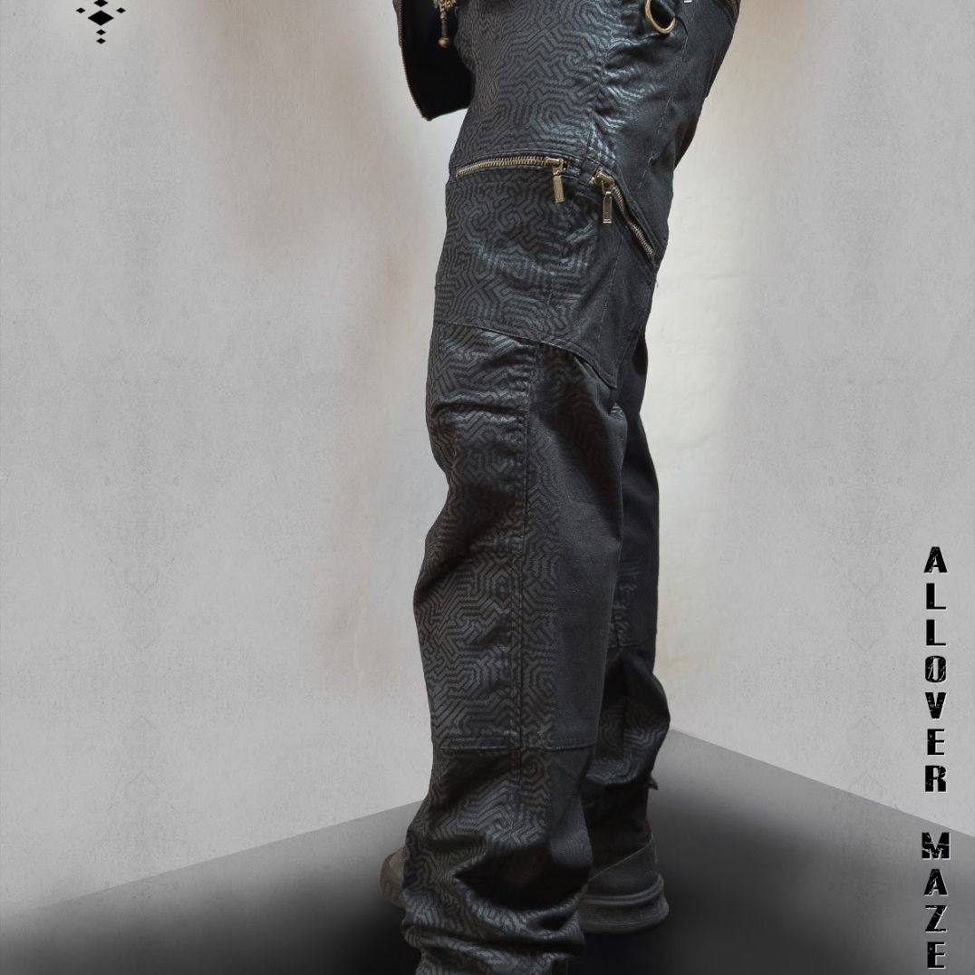 Hose "Raaz Maze" Black – Bild 3