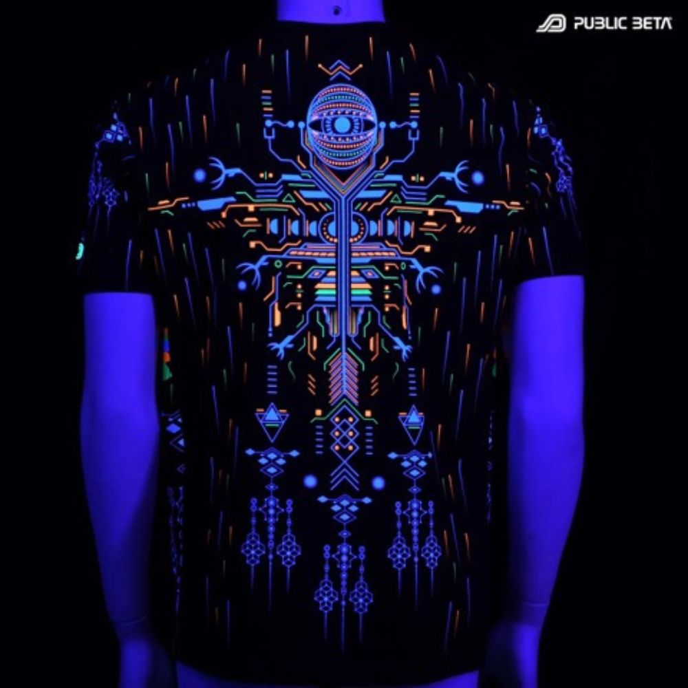UV Shirt "The Shaman" – Bild 2