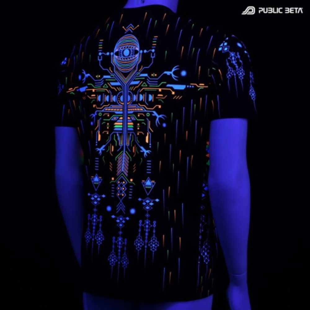 UV Shirt "The Shaman" – Bild 6