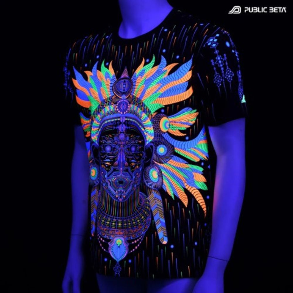 UV Shirt "The Shaman" – Bild 3