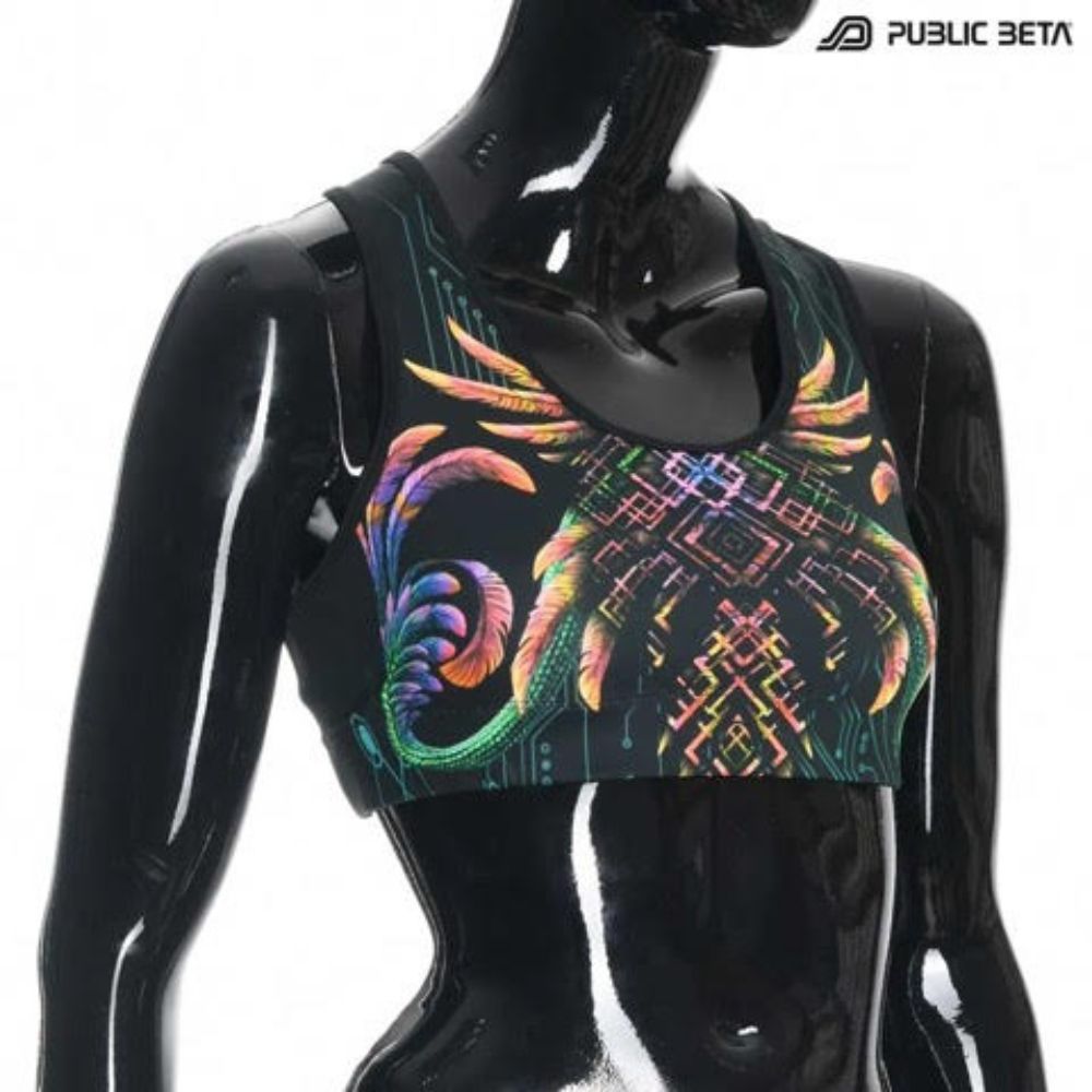 Bra Top "Supernatural" UV-Aktiv