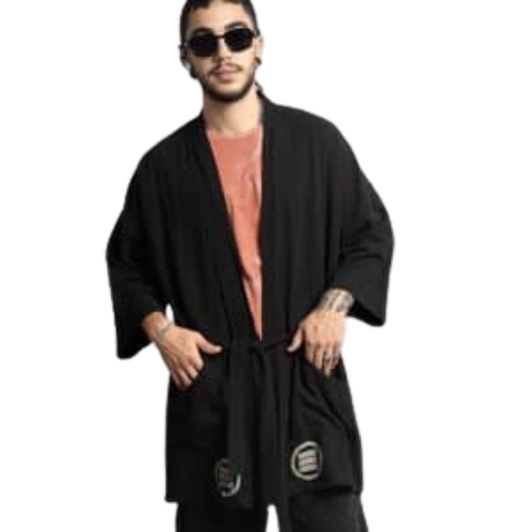 Kimono "Hoshi" Black – Bild 3