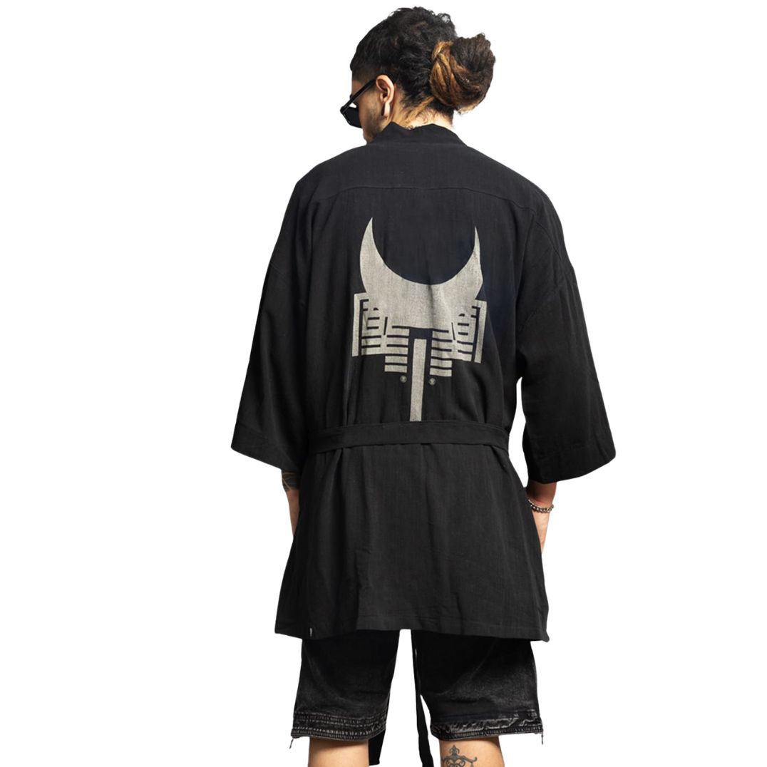 Kimono "Hoshi" Black – Bild 4