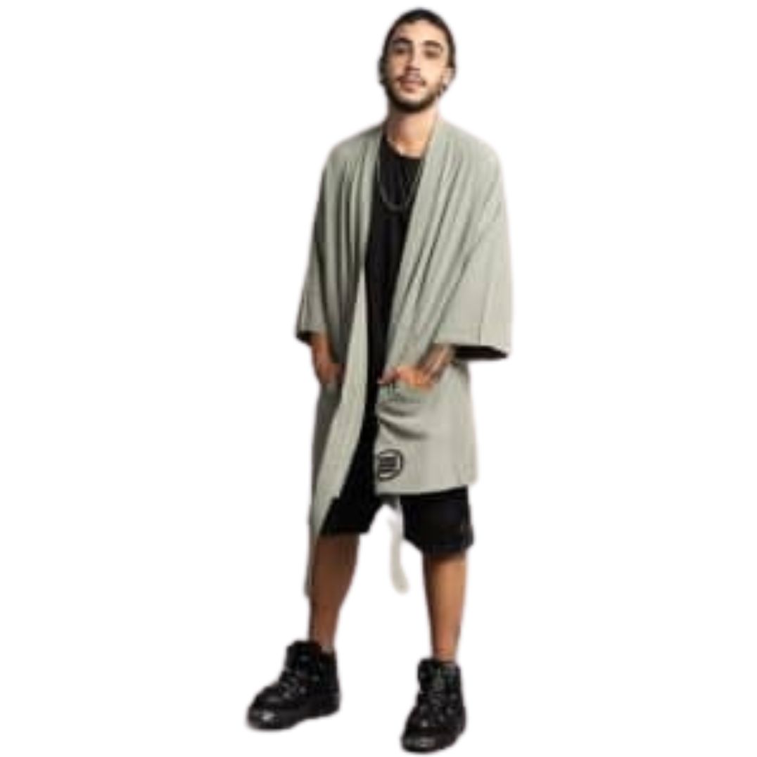 Kimono "Hoshi" Brushed Grey – Bild 2